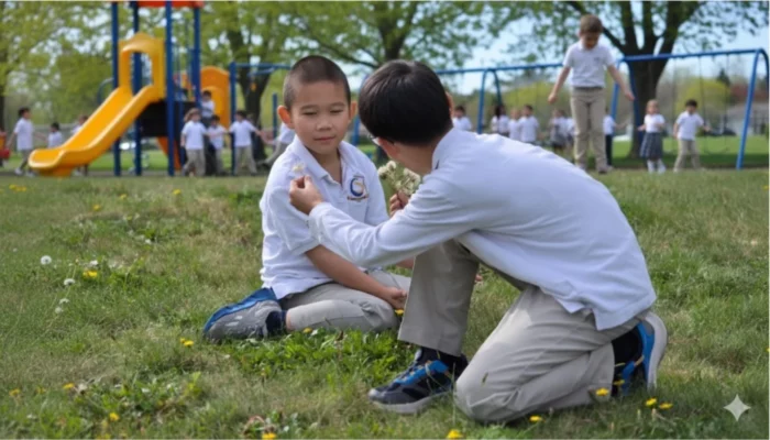 choice school peer mentoring outdoor learning